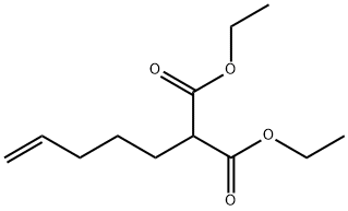 DIETHYL 4-PENTENYLMALONATE Struktur