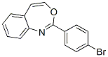 2-(p-Bromophenyl)-3,1-benzoxazepine Structure