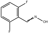 2,6-ジフルオロベンズアルデヒドオキシム 化学構造式