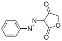 2,4(3H,5H)-Furandione,  3-(phenylazo)-  (9CI) 结构式