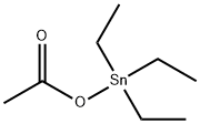 酢酸トリエチルスズ 化学構造式