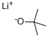 Lithium tert-butoxide Struktur