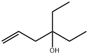 3-乙基-5-己烯-3-醇, 1907-46-6, 结构式