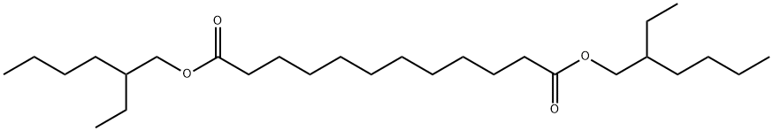 ドデカン二酸ビス(2-エチルヘキシル) 化学構造式