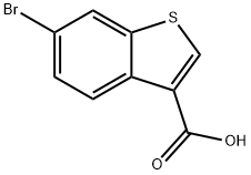 6-溴苯并[B]噻吩-3-羧酸,19075-61-7,结构式