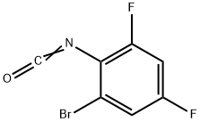 异氰酸2-溴-4,6-二氟苯酯, 190774-48-2, 结构式