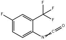 异氰酸- 4-氟-2-(三氟甲基)苯酯, 190774-54-0, 结构式
