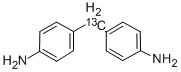 4 4'-METHYLENE-13C-DIANILINE 化学構造式
