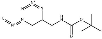 (2,3-Diazidopropyl)-carbaMic Acid 1,1-DiMethylethyl Ester,190840-29-0,结构式