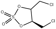 (2S,3S)-1,4-Dichlorobutane-diol Sulfate Structure