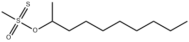 メタンチオスルホン酸デシル 化学構造式