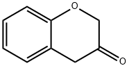 苯并二氢吡喃-3-酮, 19090-04-1, 结构式