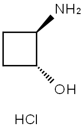 (1R,2R)-2-Aminocyclobutanol hydrochloride Structure