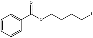 4-IODOBUTYL BENZOATE 化学構造式