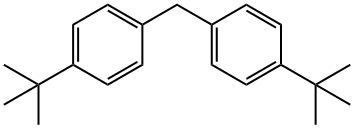 4,4'-ジ-T-ブチルジフェニルメタン 化学構造式