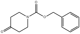 1-(Benzyloxycarbonyl)-4-piperidinone Structure