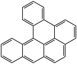 Dibenzo(a,l)pyrene 化学構造式