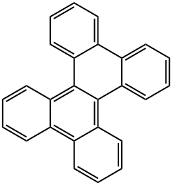 1,2:3,4-ジ[1,3]ブタジエノトリフェニレン 化学構造式
