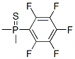 ジメチル(ペンタフルオロフェニル)ホスフィンスルフィド 化学構造式