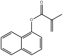 ALPHA-NAPHTHYL METHACRYLATE Structure