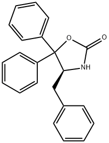 (S)-(-)-5,5-DIPHENYL-4-BENZYL-2-OXZOLIDINONE Struktur