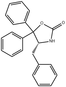 (R)-(+)-5,5-DIPHENYL-4-BENZYL-2-OXAZOLIDINONE Structure