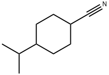 Cyclohexanecarbonitrile, 4-(1-methylethyl)- (9CI) Structure