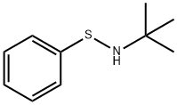 N-tert-ブチルベンゼンスルフェンアミド 化学構造式