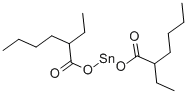 ジオクタン酸すず(II) 化学構造式