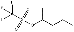 Methanesulfonic acid, trifluoro-, 1-Methylbutyl ester Struktur