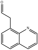 2-(quinolin-8-yl)acetaldehyde Structure