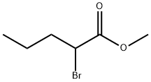 2-溴戊酸甲酯, 19129-92-1, 结构式