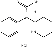 DL-erythro Ritalinic Acid Hydrochloride Structure