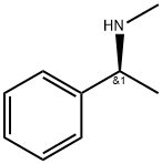 (S)-α,N-ジメチルベンゼンメタンアミン 化学構造式