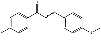 4-DIMETHYLAMINO-4'-METHYLCHALCONE Struktur