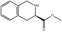 1,2,3,4-四氢异喹啉-3(R)-羧酸甲酯,191327-28-3,结构式