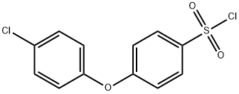 4-(4-クロロフェノキシ)ベンゼンスルホニルクロリド 化学構造式