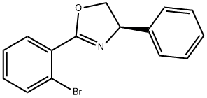 (R)-2-(2-BROMOPHENYL)-4-PHENYL-4,5-DIHYDROOXAZOLE Structure