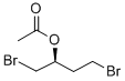(S)-2-ACETOXY-1,4-DIBROMOBUTANE Struktur