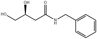 (S)-N-BENZYL-3,4-DIHYDROXY BUTYRAMIDE, 191354-49-1, 结构式