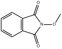 N-甲氧基邻苯二甲酰亚胺 结构式