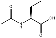 Butanoic acid, 2-(acetylamino)-, (2S)- Structure