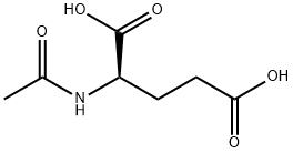 (R)-2-(アセチルアミノ)グルタル酸 化学構造式