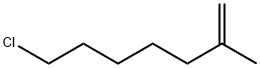 7-クロロ-2-メチル-1-ヘプテン 化学構造式