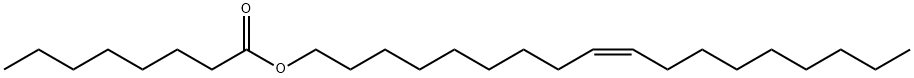 oleyl octanoate Struktur