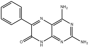 2,4-Diamino-6-phenyl-7-pteridinol Structure