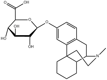 Dextrorphan -D-O-Glucuronide Structure