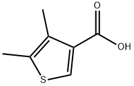 4,5-二甲基-噻吩-3-羧酸,19156-52-6,结构式