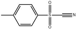 (4-メチルフェニル)スルホニルシアニド 化学構造式
