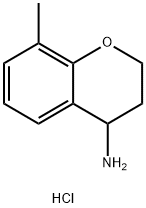 8-METHYL-CHROMAN-4-YLAMINE HYDROCHLORIDE Structure